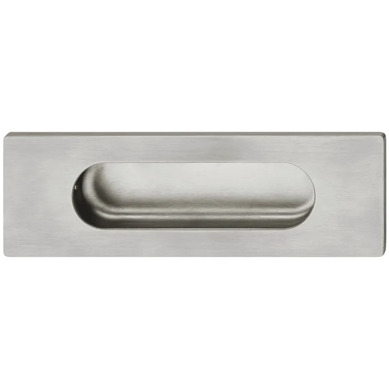 Poignée à encastrer MATTEO / Acier inoxydable brossé