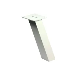 Console de bar INEZ inclinée / Blanc mat