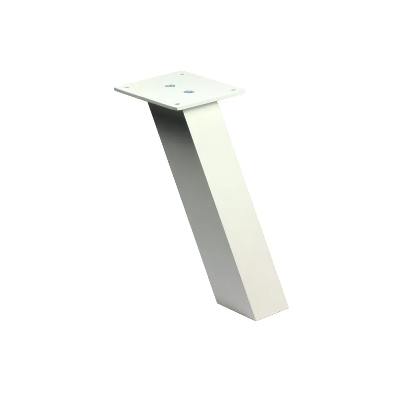 Console de bar INEZ inclinée / Blanc mat