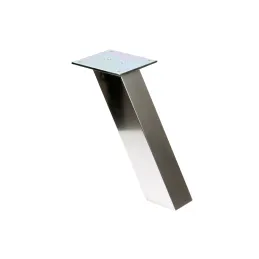 Console de bar INEZ inclinée / Chrome brillant