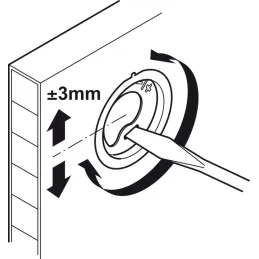 Quincaillerie de suspension pour miroir avec crochet