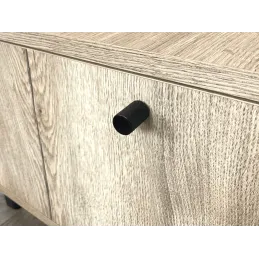 Bouton de meuble VALDERO / Noir mat – Anthracite