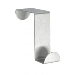 Patère de porte Z / Acier inoxydable – 2 pièces