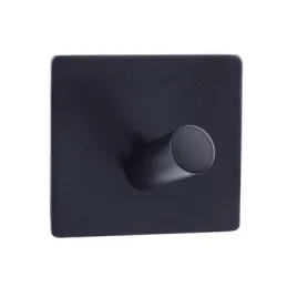 Patère adhésive AXIL / Noir mat