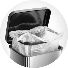 Poubelle PASSO 40 L / Blanche