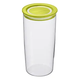 Boîte de conservation alimentaire 1,2 L / transparente - jaune