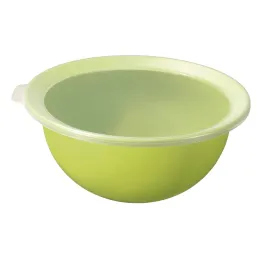 Bol en plastique avec couvercle CARUBA 1,8 L / Vert
