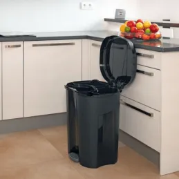 Poubelle TRIO 2x15L + 1x10L / Noire