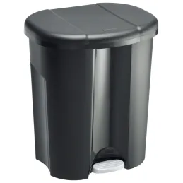 Poubelle TRIO 2x15L + 1x10L / Noire