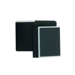 Poignée bouton DESIGNO / Noir mat – argenté
