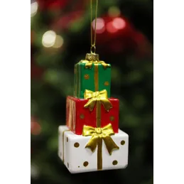Décoration suspendue CADEAU 100 x 55 mm