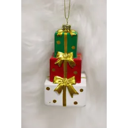 Décoration suspendue CADEAU 100 x 55 mm