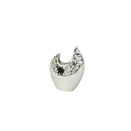 Vase en céramique MAGIC / Blanche