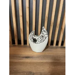 Vase en céramique MAGIC / Blanche