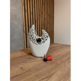 Vase en céramique MAGIC / Blanche