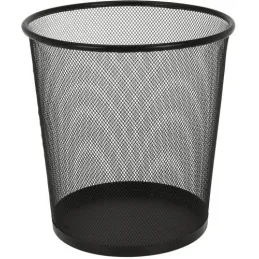 Corbeille de bureau 13 L / Noire