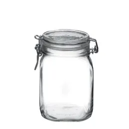 Boîte alimentaire en verre 1,0 L / Transparente
