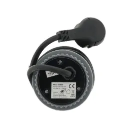 Prise encastrable pour bureau COPMACT 1x230V + recharge USB / Aluminium