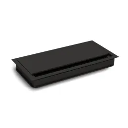 Passe-câbles VIDAL 240 x 120 mm avec amortissement / Noir