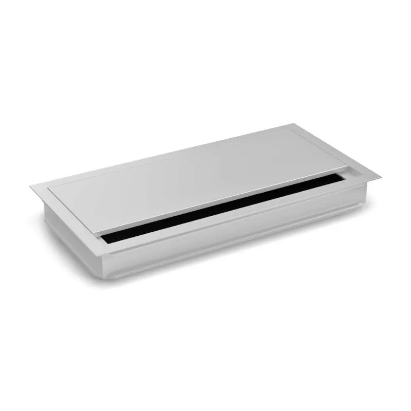 Passe-câbles VIDAL 240 x 120 mm avec amortissement / Aluminium
