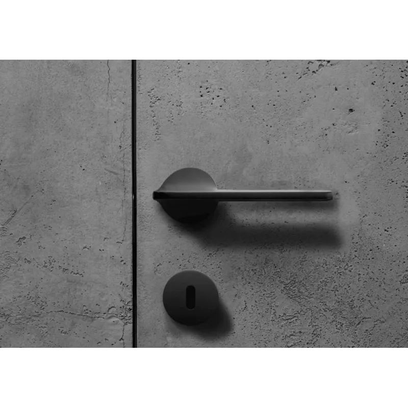 Poignée sur rosace GRACE / ANTHRACITE