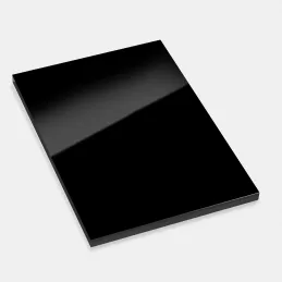 Façades de meuble SENOSAN ultra brillantes / Noir SCR 8421