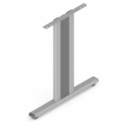 Pied de structure de table Desk Bar TEMPO T 600 / gris