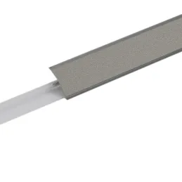 Profil d’étanchéité EGGER Aluminium finement brossé / F502