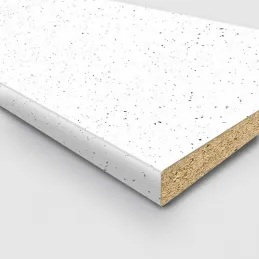 Plan de travail KRONOSPAN Andromeda blanc mat (chant ABS) / K217 GM