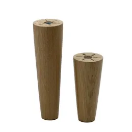 Pied de meuble en bois D45 AGOS II / Chêne brut