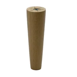 Pied de meuble en bois D45 AGOS II / Chêne brut