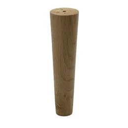 Pied de meuble en bois D45 AGOS II / Chêne verni