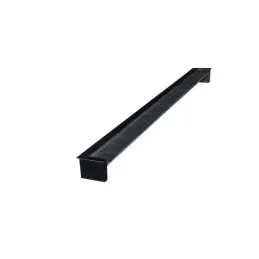 Passe-câbles LONG / Noir mat