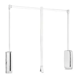 Porte-manteau rabattable DELUXE / Blanc