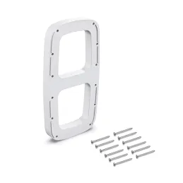 Protection pour cintre DELUXE – 2 pièces / Blanc