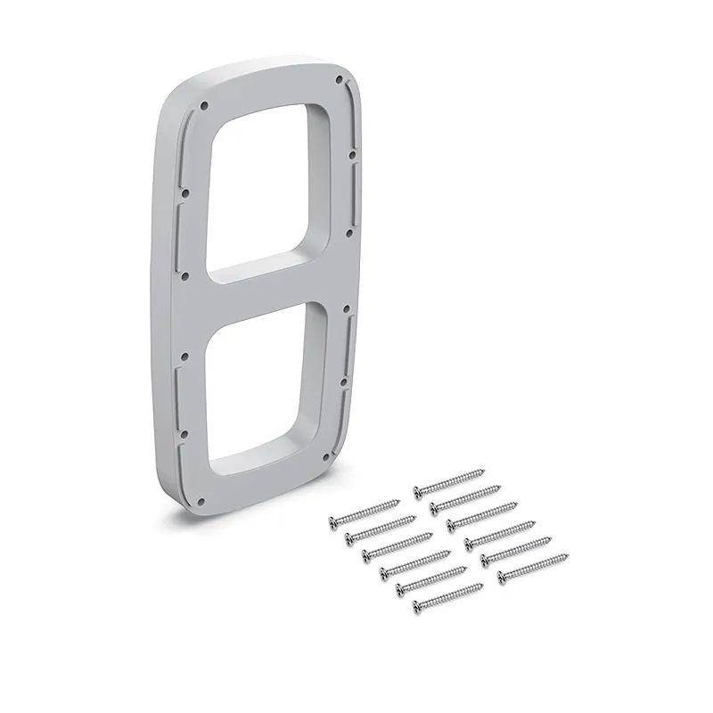 Patins sous cintre DELUXE – 2 pièces / Chrome
