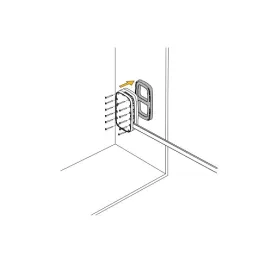 Protection pour cintre DELUXE – 2 pièces / Titane