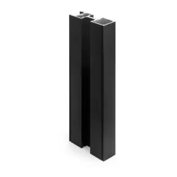 Montant pour système modulaire de dressing ZERO / Noir mat