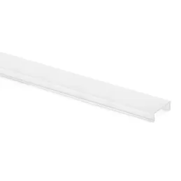 Profil LED avec diffuseur pour système modulaire de dressing ZERO / Noir mat