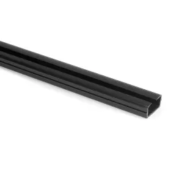 Profil LED avec diffuseur pour système modulaire de dressing ZERO / Noir mat
