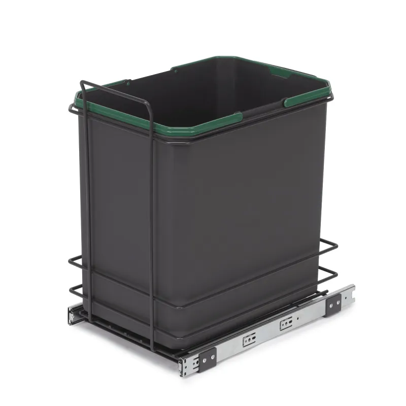 Poubelle coulissante LIMITE 35 L / Anthracite