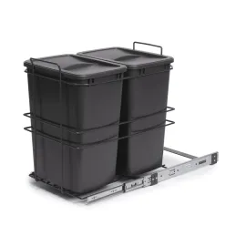Poubelle coulissante LIMITE 70L / Anthracite