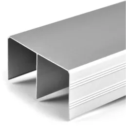 Ensemble de quincaillerie pour deux portes coulissantes OMEGA B RAMA – 2 m / Aluminium