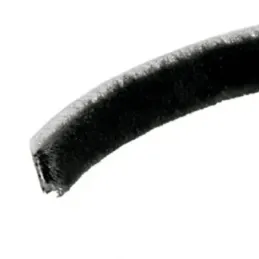 Brosse pour rail WIDE à embout emboîtable / Noire
