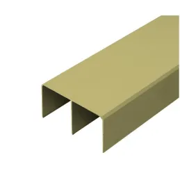Double tringle supérieure 8845 / Dorée