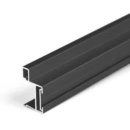 Poignée de porte coulissante MODERN WIDE / Noir mat