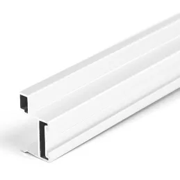 Poignée de porte coulissante MODERN WIDE / Blanc mat