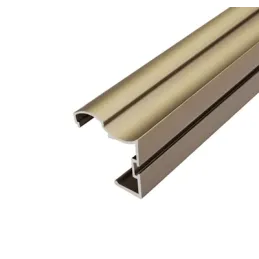 Poignée pour porte coulissante OMEGA BRUSH / Champagne