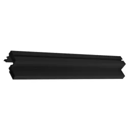 Poignée de porte coulissante TWIN FLAT / Noir mat