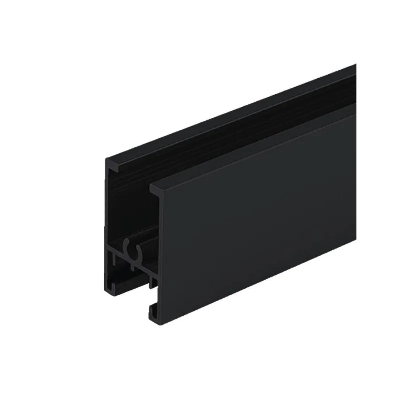 Profil horizontal supérieur TWIN / Noir mat